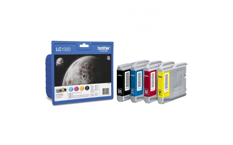 Brother LC-1000 CMYK Ink Value Pack
