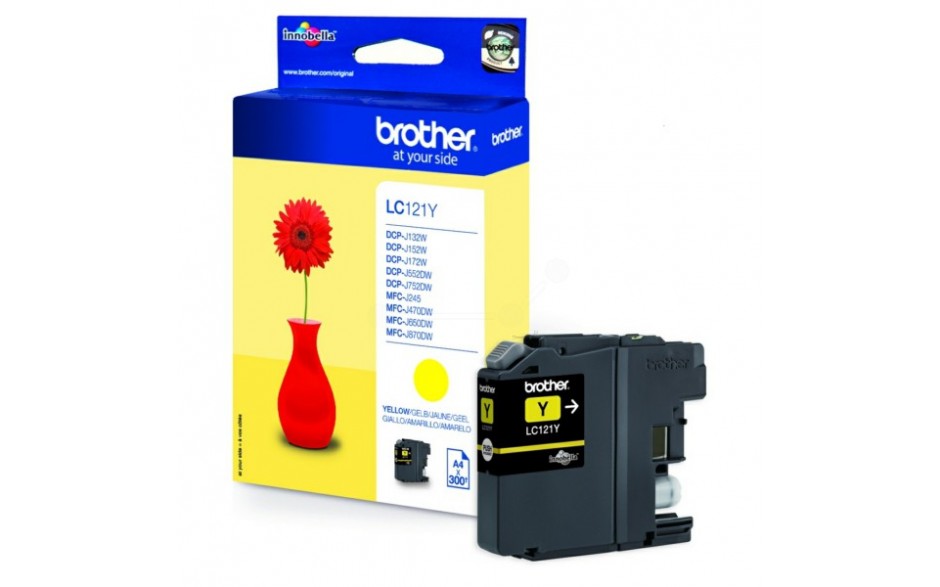 Brother LC-121 Yellow Ink