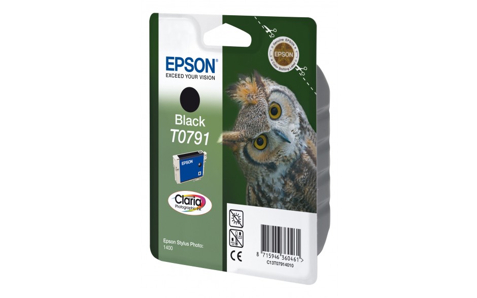 Epson T0791 Owl Ink BK