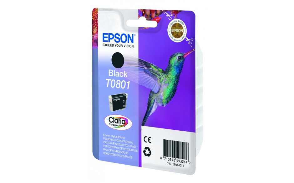 Epson T0801 Hummingbird BK