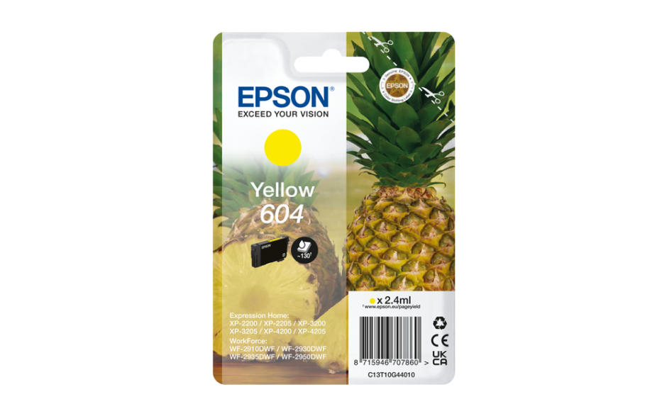Epson 604 Pineapple ink cartr. YE