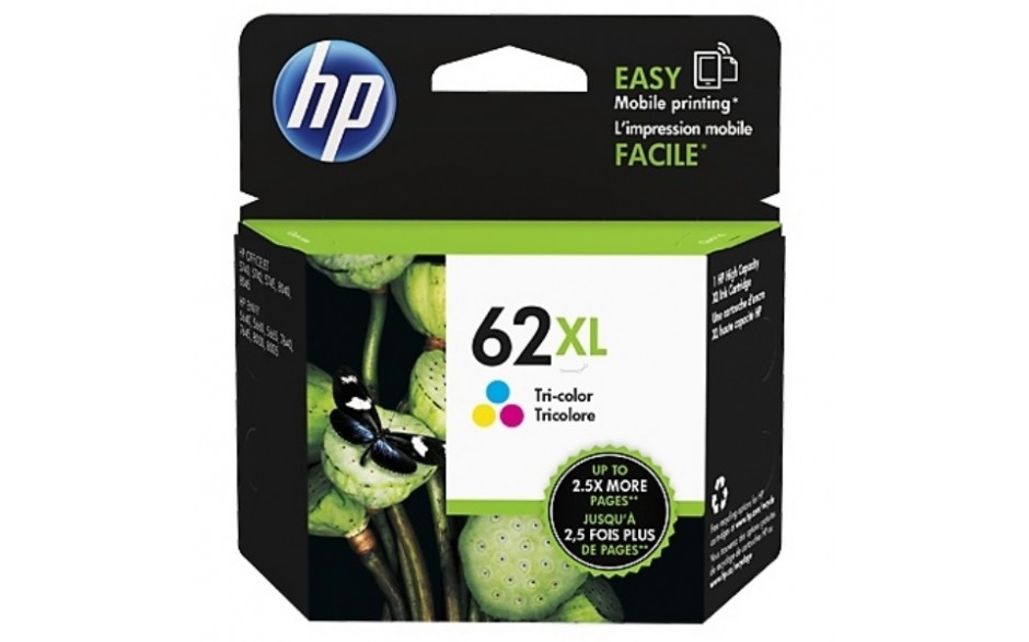 HP 62XL ink cartr. CMY (C2P07AE)