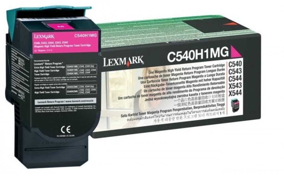 Lexmark C540H1MG Magenta Toner