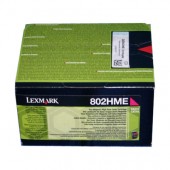 Lexmark 80C2HME Magenta Toner