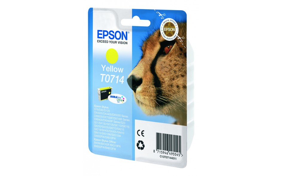 Epson T0714 Cheetah Ink YE