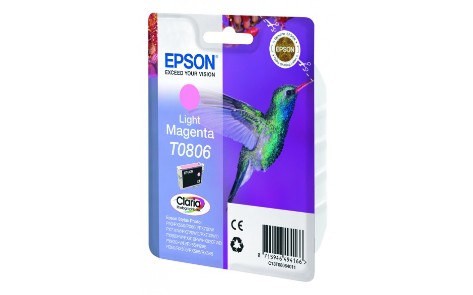 Epson T0806 Hummingbird ink LMA