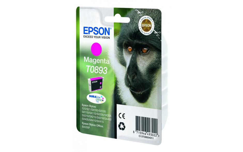 Epson T0893 Monkey ink MA