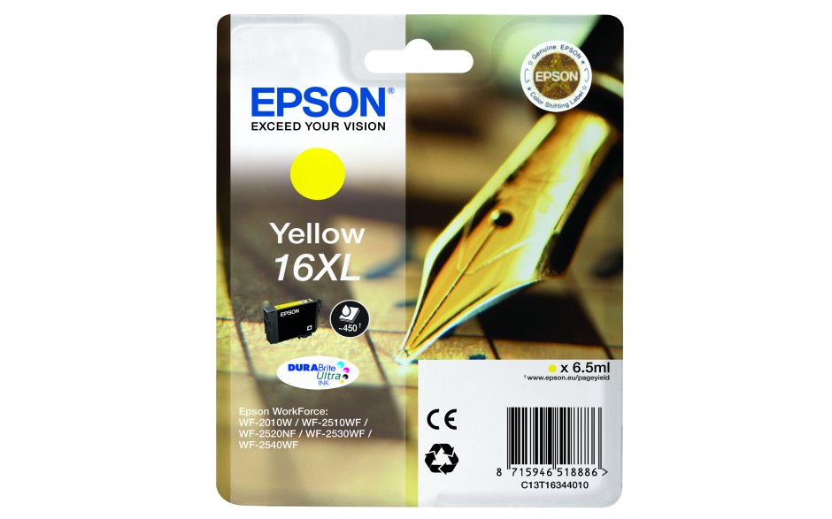 Epson T1634 16XL Pen&Crossw Ink YE