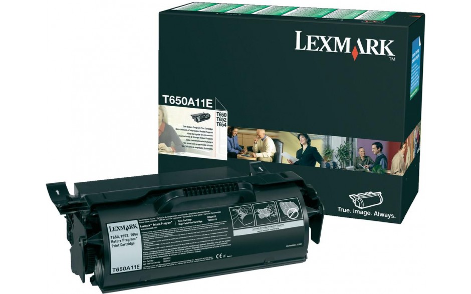 Lexmark T650A11E Black Toner