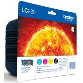 Brother LC-980 CMYK Ink Value Pack