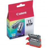Canon BCI-15 Black Ink Tank 2 Pack