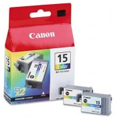 Canon BCI-15 Colour Ink Tank 2 Pack