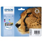 Epson T0715 Cheetah Ink CMYK