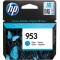 HP 953 ink cartr. CY (F6U12AE #BGX)