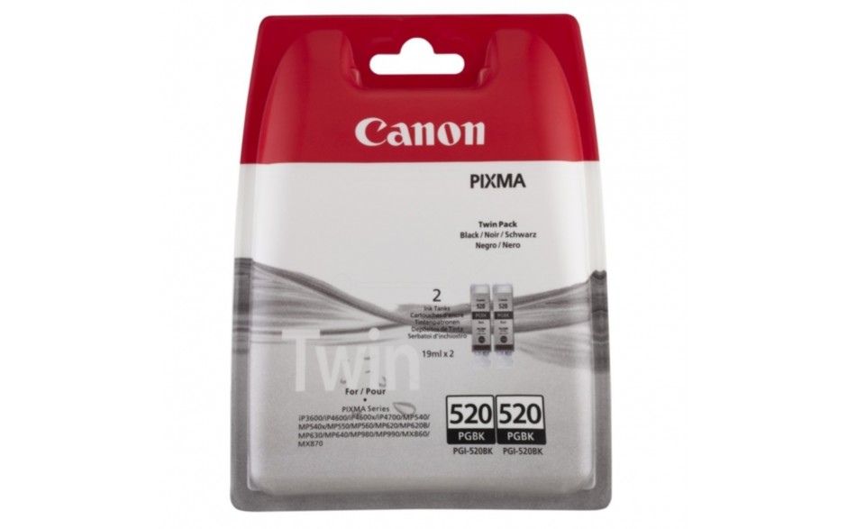 Canon PGI-520 Black Ink 2 Pack