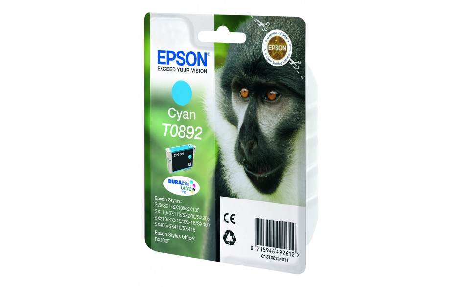 Epson T0892 Monkey Ink CY