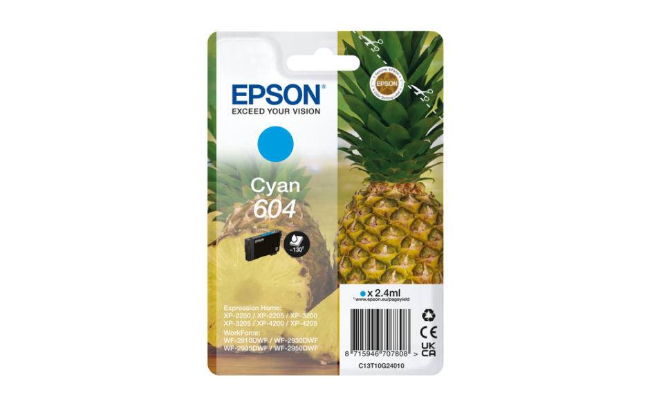 Epson 604 Pineapple ink cartr. CY