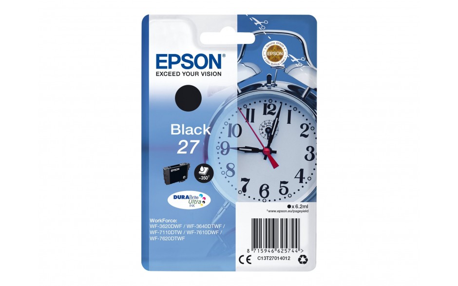 Epson T2701 27 Alarm Clock Ink BK