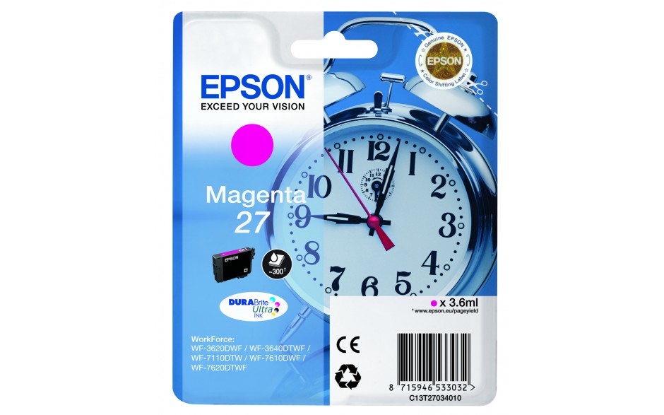 Epson T2703 27 Alarm Clock Ink MA