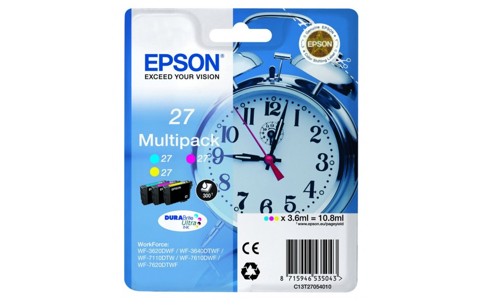 Epson T2705 27 Alarm Clock Ink MP3