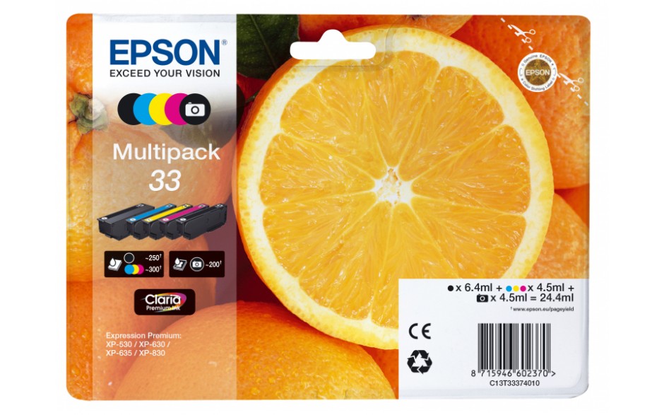 Epson T3337 33 Oranges Ink MP5 col