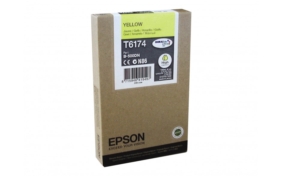 Epson T6174 HC ink cartr. YE