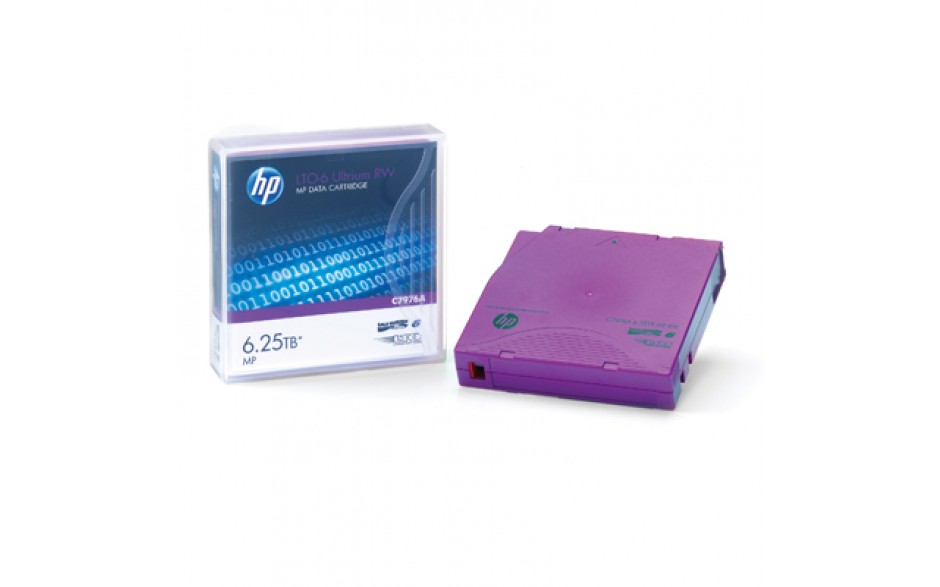 HP C7976A LTO6 6.25TB Data Tape