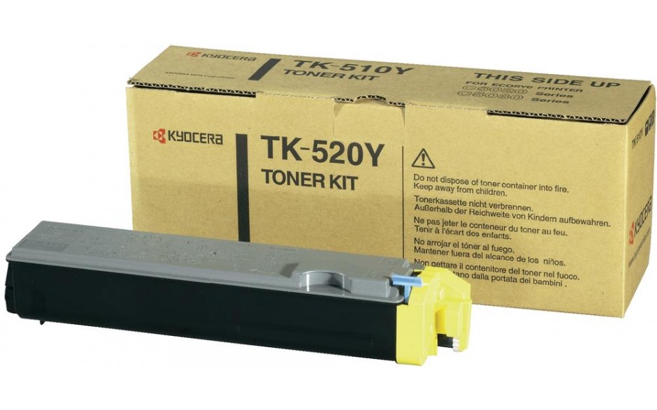 Kyocera TK-520Y Yellow Toner