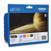 Brother LC-1100 CYMK Ink Value Pack