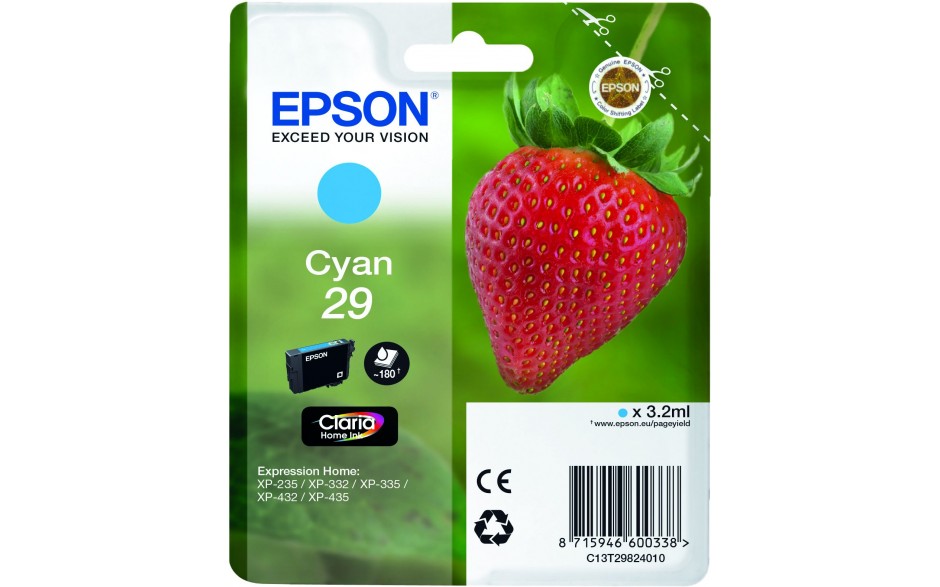 Epson T2982 29 Strawberry Ink CY